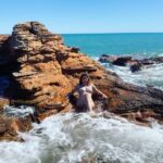 Ella Hooper Instagram - I had a very nice time with one of my oldest friends, now the algorithm must suffer. Thank you for having me Broome, and my darling talented and kind soul sister Taj. @taja.photography