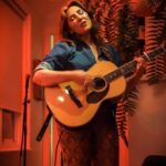 Ella Hooper Instagram - Delayed moment dump, of the sweetest funnest most intimate (and intense) @tinselballroom show, side-manned by my lovely mate @seany_johnston on keys. Utterly true to the feeling pictures by awesome gig-goer and beautiful snap taker / sharer @mission_tell @mission_show 📸 Was a beooootiful evening and I can’t wait til I shimmy down to Tinsel Town again.. (also; I promise I open my eyes… sometimes..) Xx #livemusic #houseconcerts #butmorethanthat #smalltowntemple