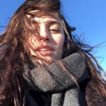 Ella Rumpf Instagram – East wind bowing——🧣🧤Love from Prague