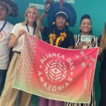 Ellie Goulding Instagram - “If you want to learn about the Amazon - listen to people from the Amazon.” Waleska told me this yesterday when I met her, Raquel, Ubiratan, Leticia and Angelica - 5 young Indigenous activists and local community activists from Brazil at #COP28 with @WWF_UK and @wwfbrasil We talked around the symbolic ‘Reclaimed Table’ created by @ifrc using debris from climate disasters around the world. I would like to thank you all for spending so much time with me.! For sharing your experiences, your stories, and your work with me and @seagull. These beautiful humans are living with the devastating effects of climate change right now as the Amazon experiences one of the worst droughts it has ever seen. Every day they’re fighting to protect the Amazon from illegal deforestation and mining. They’re protecting this vital rainforest for us all. Without it, we lose any chance of a stable climate and world. This was their first COP and it’s amazing to see more Indigenous representatives here than ever before. It’s vital that their voices are heard by the leaders and negotiators here in Dubai. We must ensure a just and equitable climate transition for everyone. We need more action and less broken promises. @aliancadasamazonias @juventudeindigenaro @cnsextrativista @redejandyras @copdasbaixadas @IFRC @unep