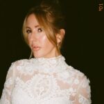 Ellie Goulding Instagram - I had to dedicate a whole post to having an up do . Not that keen on my face so often want my hair to cover it but thank you to my amazing friend @davidvoncannon for this little moment 💫 Also…. The dress! @carolinaherrera ! The make up! @misha212 🤍🤍🤍 @mariatash