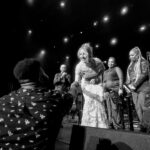 Ellie Goulding Instagram - Night one at the @kingsbklyn with The Wordless music Orchestra and conducted by Derrick Skye ✨✨✨ This has been my career-long dream, and to start at one of the most iconic venues in the world was so overwhelming I actually couldn’t stop laughing on stage at how incredible it all was. I am so lucky to do what I do and work with such great talent. Wearing @carolinaherrera Hair @davidvoncannon Make up @misha212 📷 @nicolemago / @juliadrummond