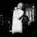 Ellie Goulding Instagram - Night one at the @kingsbklyn with The Wordless music Orchestra and conducted by Derrick Skye ✨✨✨ This has been my career-long dream, and to start at one of the most iconic venues in the world was so overwhelming I actually couldn’t stop laughing on stage at how incredible it all was. I am so lucky to do what I do and work with such great talent. Wearing @carolinaherrera Hair @davidvoncannon Make up @misha212 📷 @nicolemago / @juliadrummond