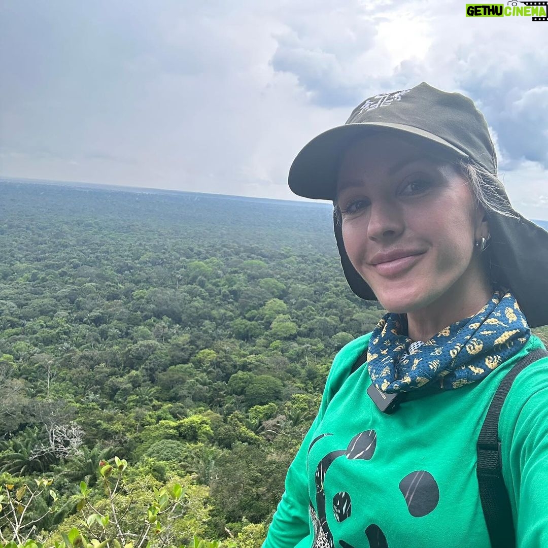 Ellie Goulding Instagram - A few weeks ago I visited the Amazon rainforest in Colombia with @wwf_uk to experience firsthand why forests are so crucial for nature, for people and for climate. And it was more beautiful than I ever could have imagined. But every day incredible forests like the Amazon, and the species that rely on them, are under threat. Like the jaguar – whose corridors we followed through the rainforest. And the river dolphins who played beside my boat on the laguna. Just a few days after my trip, at least 125 river dolphins died in the Brazilian Amazon because of a devasting drought that is developing across the region. Forests habitats, nature and people are experiencing the catastrophic effects of climate change RIGHT NOW. On my journey, I had the privilege of meeting inspirational local community members who are protecting the Amazon. They are forming forest brigades, farming more sustainably and leading wildlife monitoring projects for endangered species such as jaguars and river dolphins. We will not reach our global goals on deforestation without local and Indigenous people like this. Despite numerous pledges and declarations to protect our forests by our world leaders and decision makers - deforestation rates are not coming down fast enough. Our forests are heading for a future in which they are emptied of wildlife, damaged by climate change and increasingly pressured by wildfires, development and unsustainable food systems. We have just seven years to meet the global goals of halting and reversing deforestation. And we all have a part to play. You, me, all of us. There's no time to waste. Let’s turn promises into action NOW. #ForestPathwaysReport #Forests #ForOurWorld