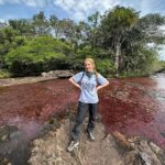 Ellie Goulding Instagram - A few weeks ago I visited the Amazon rainforest in Colombia with @wwf_uk to experience firsthand why forests are so crucial for nature, for people and for climate. And it was more beautiful than I ever could have imagined. But every day incredible forests like the Amazon, and the species that rely on them, are under threat. Like the jaguar – whose corridors we followed through the rainforest. And the river dolphins who played beside my boat on the laguna. Just a few days after my trip, at least 125 river dolphins died in the Brazilian Amazon because of a devasting drought that is developing across the region. Forests habitats, nature and people are experiencing the catastrophic effects of climate change RIGHT NOW. On my journey, I had the privilege of meeting inspirational local community members who are protecting the Amazon. They are forming forest brigades, farming more sustainably and leading wildlife monitoring projects for endangered species such as jaguars and river dolphins. We will not reach our global goals on deforestation without local and Indigenous people like this. Despite numerous pledges and declarations to protect our forests by our world leaders and decision makers - deforestation rates are not coming down fast enough. Our forests are heading for a future in which they are emptied of wildlife, damaged by climate change and increasingly pressured by wildfires, development and unsustainable food systems.  We have just seven years to meet the global goals of halting and reversing deforestation. And we all have a part to play. You, me, all of us. There's no time to waste. Let’s turn promises into action NOW. #ForestPathwaysReport #Forests #ForOurWorld