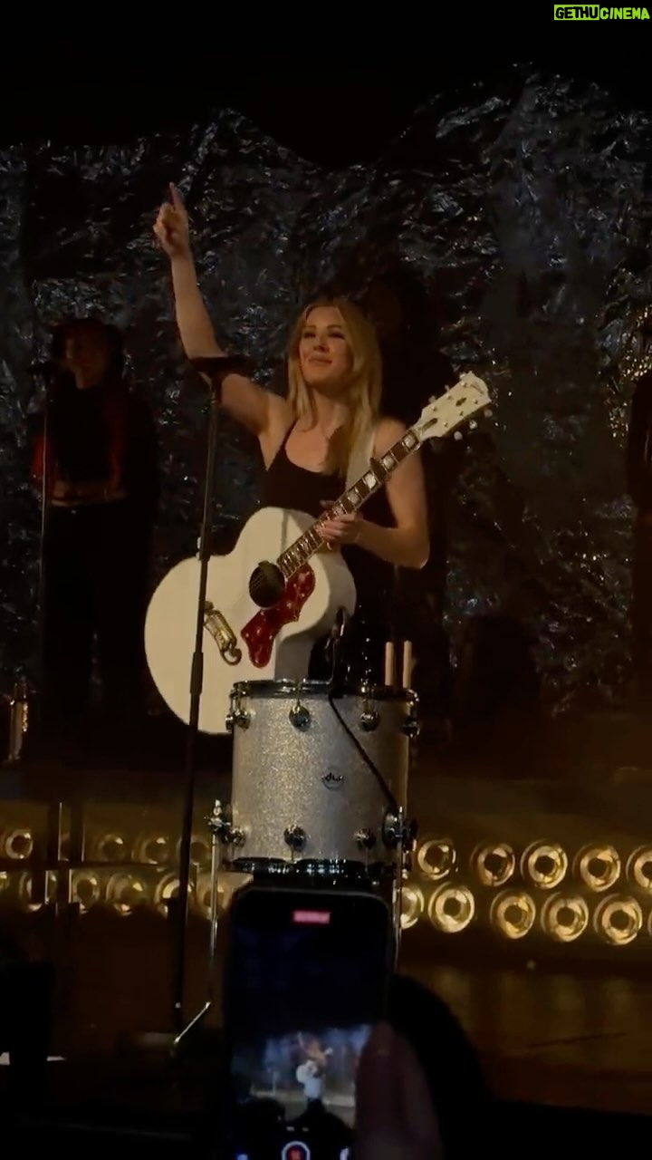 Ellie Goulding Instagram - You asked for it and you got it , albeit Acapella 💀 My Blood in Glasgow