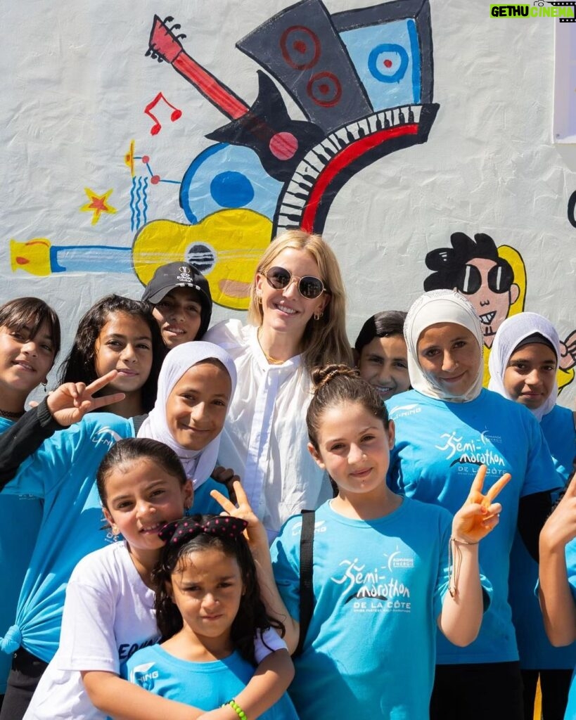 Ellie Goulding Instagram - Yesterday I had the honour of opening the Zaatari Music & Arts Center at Zaatari Refugee Camp, Jordan . This is the largest refugee camp in the Middle East with 60% of the 85,000 residents under 25. It was an extraordinary privilege to meet young Syrian people and to get the opportunity see them not only as refugees but as musicians and artists and performers. I will remember and treasure their performances for a long time to come. To be a refugee is often to experience trauma, a removal of identity and the erasure of culture. It’s an existence that leaves little room for dreams. The Zaatari Music & Arts Center reinstates both dreams and hope. Thanks to this remarkable initiative, in this corner of the camp young people will now have access to classes in Guitar, Drums, Oud, Voice & Dance, a performance space and a recording studio. Music and the arts can help to heal trauma and to reconnect refugees with their culture and identity. I was also moved by the dedication of people and organisations working to help refugees at Zaatari. But despite the best efforts of the Jordanian services and many international agencies, international budgets for Syrian refugees are being cut. We must not forget that 110M people are currently forcibly displaced from their homes, which is the most since World War 2. My visit to Zaatari confirms my belief that only by coming together as a global community to support refugees properly can we give theses young people the beautiful future they deserve. Love Ellie x @dreamdayorg @playingforchangefoundation @questscope @toddkrim @fairmontamman