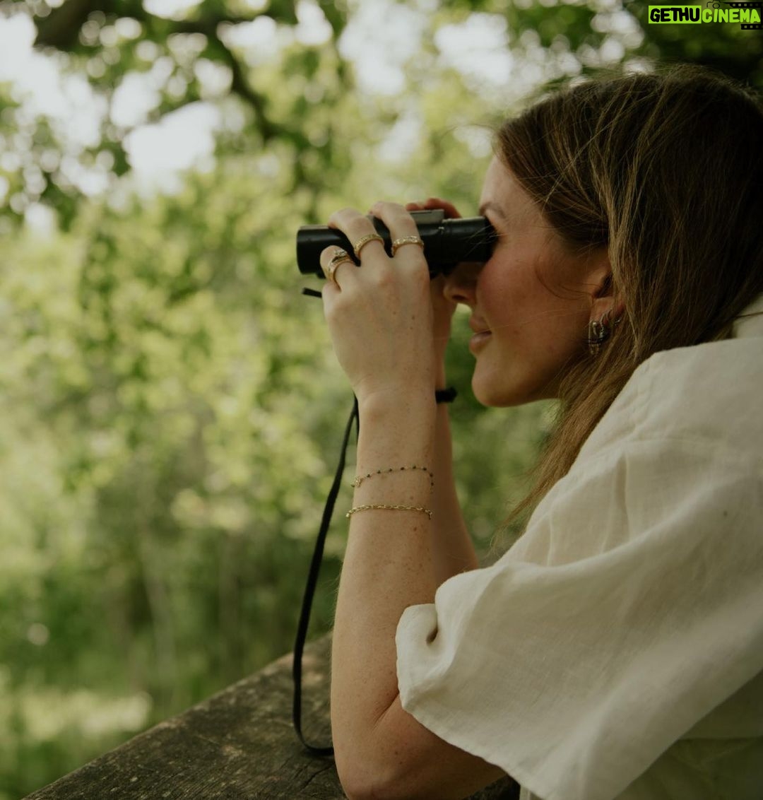 Ellie Goulding Instagram - My face legit hurt from smiling during my visit to @kneppwilding. I never dreamed you could go on safari 35 miles from London and see an ecosystem buzzing with life. But the Knepp visionaries @isabella.tree, Charlie Burrell, @Ned_byrrell96, @charlie.harpur and the whole team there were brave enough to do something different to the old way (dominating nature and destroying most of it đł) Instead they have transformed their land, by putting the Earth first. And the results are amaaaazing and so uplifting đ Youâve prob heard the term rewilding a bit more recently. It isnât just a movement, it is a way of experiencing nature exactly how it is supposed to be and FEELING as though hope is here. Nature heals. It brings me so much joy to know that across the world rewilding projects are bringing ecosystems back to life by returning key wildlife species. Once you bring key wild animals back, you supercharge the ecosystem as a carbon sink (ie suck up all the MASSES of carbon we have hanging around) So beneficial for everything and everyone⌠At Knepp this means storks nesting high up in historic oak trees and beavers who have made an incredible lagoon that stops flooding. These animals are our best engineers and these ecosystems are the way to stave off climate change. So If you ever feel a bit sad by the nature and climate crisis â and who doesnât? â these are the places and these are the visionaries to turn to. Youâll find them at @kneeprewilding @globalrewildingalliance @rewildingb #rewildinghope