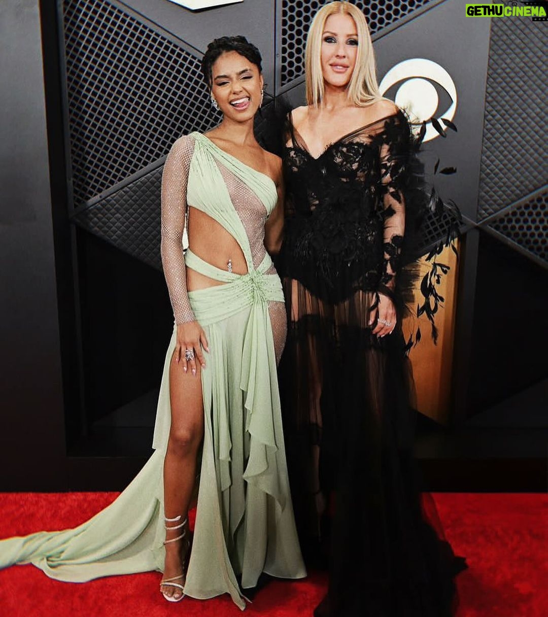Ellie Goulding - 85.6K Likes - Thank you so much @zuhairmuradofficial for dressing me last night and making me feel so special. Thank you to the @recordingacademy for a beautiful evening Congratulations to all the winners and nominees… honoured and blessed to be amongst you in that room. I hope this will be the first of many Grammy nights for this Hereford girl. Simply… I just love to make music and even better that you love what I do. To be recognised for that by the @recordingacademy is a total dream. Lucky lucky lucky 🤍
Hair @davidvoncannon
Make up @janicedaoud
Styled by @kyledevolle
@sarahkrickphotography