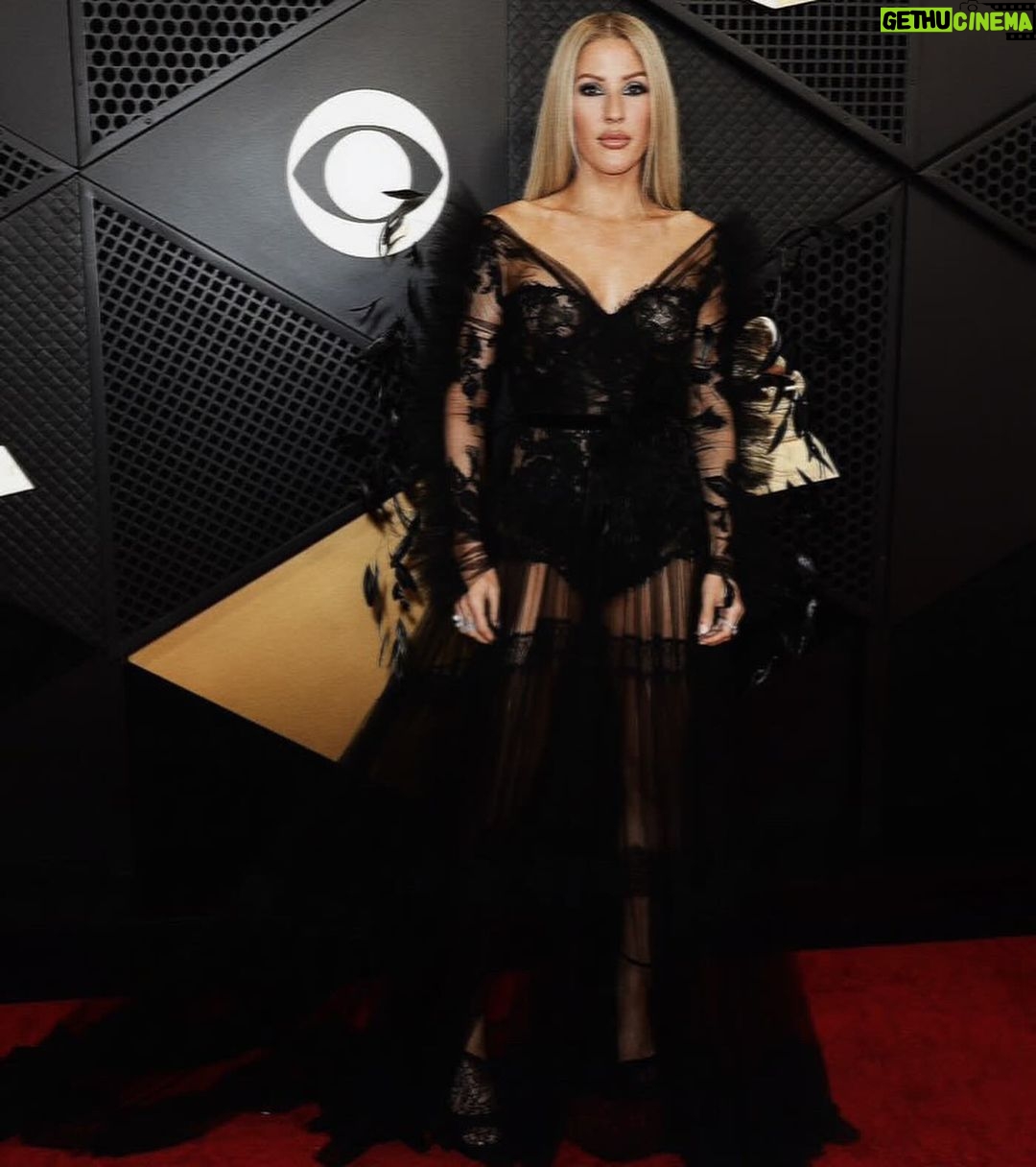 Ellie Goulding - 85.6K Likes - Thank you so much @zuhairmuradofficial for dressing me last night and making me feel so special. Thank you to the @recordingacademy for a beautiful evening Congratulations to all the winners and nominees… honoured and blessed to be amongst you in that room. I hope this will be the first of many Grammy nights for this Hereford girl. Simply… I just love to make music and even better that you love what I do. To be recognised for that by the @recordingacademy is a total dream. Lucky lucky lucky 🤍
Hair @davidvoncannon
Make up @janicedaoud
Styled by @kyledevolle
@sarahkrickphotography