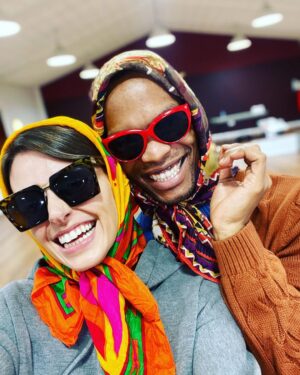 Ellie Taylor Instagram - Thelma & Louise are jiving into @bbcstrictly live show rehearsals. See y’all on the dance floor…

@johannesradebe