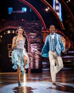 Ellie Taylor Instagram - The biggest mouths in the biz are through to Blackpool 🕳 and oh my god, WE ARE FRICKIN THRILLED!!

Thank you so so much to everyone who voted for us AGAIN this week. You’ve made our Northern dreams come true, but more importantly than that, you’ve made us feel so incredibly supported. It’s completely overwhelming and a little bit magic to think that so many people you’ve never met are heaping such beautiful well wishes on you. 💙💙💙 sincerely, thank you so very very much xxx

@johannesradebe 
@bbcstrictly
