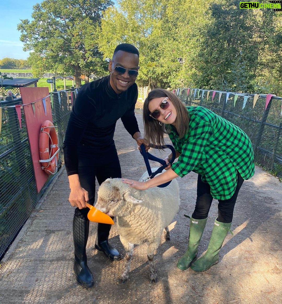 Ellie Taylor Instagram - She’s such a lovely mix of the both of us #proudparents Willows Activity Farm