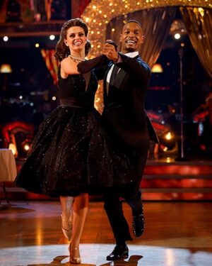 Ellie Taylor Instagram - 🐎 ❤️ 
What a man, what a frock, what a hair do, what (a) make up, what a night 💫 

@bbcstrictly