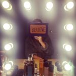 Ellie Taylor Instagram – Off to the studios to properly start my @bbcstrictly adventure and look what my fella put on my mirror. If ever there were a time for some Ted-style hope, heart and completely unfounded optimism then this is it 💛💙💛💙