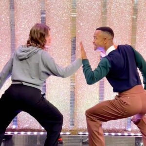 Ellie Taylor Instagram - Leaping into week 7, like…

Arghhh!!! Thank you so much for all your lovely messages about our Sanderson sister special and of course, your precious, precious VOTES. I’ll treasure last night forever. To do THAT dance with THAT man was just *chefs kiss*.

@johannesradebe and I have been blown away by the support we’ve received - thanks for letting us keep this incredible experience going for a little longer. 🧙‍♀️🖤
