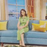 Ellie Taylor Instagram - Wasn’t sure how to tell my husband I’m leaving him to become part of a committed throuple but this seems like as good a way as any ❤️☀️ lovely to chat Phillip and Rochelle about “Let’s Make a Love Scene”, my new dating show which airs after Gogglebox on Friday on @channel4 This Morning