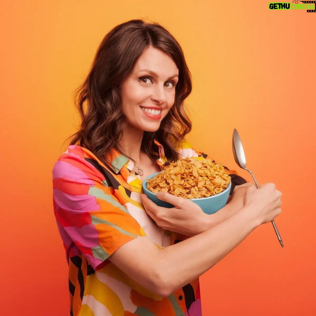 Ellie Taylor Instagram - In the Observer Food Monthly today chatting about @britishbakeoff and my enduring lust for all things cereal. (Also, swipe for one of the greatest Italian love stories of our age - assume Reese Witherspoon will be buying the film rights imminently.) Photos by Alex Lake Make up by Aga Dobosz