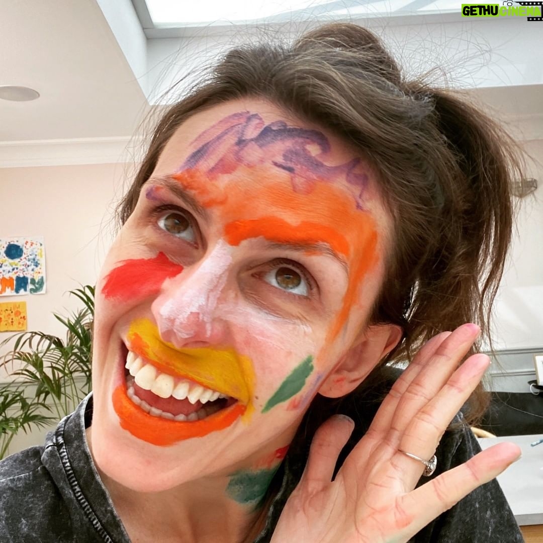 Ellie Taylor Instagram - Planning my first ‘get ready with me’ live with my new make up artist. Time tbc but probably once she’s finished her Mini Milk and watched 4-5 hours of Floor is Lava.