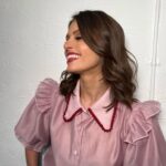 Ellie Taylor Instagram – Tonight is the final of Bake Off The Professionals! 8pm! Who do you reckon will edge it??

Wanted to give a big shout out to the people who get me looking TV ready so firstly @tesswrightstylist who styled all the brilliant bonkers outfits a girl could dream of. I love colour/patterns/dressing like a 7 year old 💕 🌈 

And to @gemflossi who painted my face, twiddled my barnet and became camp counsellor to me and @liamcbakes thank you for turning a troll into a glam human and repairing my lipstick after my regular scoff sessions 🐷