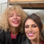 Ellie Taylor Instagram - Tonight is the final of Bake Off The Professionals! 8pm! Who do you reckon will edge it?? Wanted to give a big shout out to the people who get me looking TV ready so firstly @tesswrightstylist who styled all the brilliant bonkers outfits a girl could dream of. I love colour/patterns/dressing like a 7 year old 💕 🌈 And to @gemflossi who painted my face, twiddled my barnet and became camp counsellor to me and @liamcbakes thank you for turning a troll into a glam human and repairing my lipstick after my regular scoff sessions 🐷