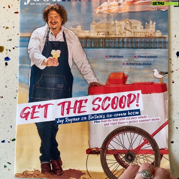 Ellie Taylor Instagram - In the Observer Food Monthly today chatting about @britishbakeoff and my enduring lust for all things cereal. (Also, swipe for one of the greatest Italian love stories of our age - assume Reese Witherspoon will be buying the film rights imminently.) Photos by Alex Lake Make up by Aga Dobosz