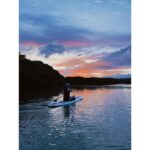 Ellie Toyota Instagram - 🐋 SUPハマりそう。 こんなに心地良いものだとは、、。 瞑想してるような感覚だった。 #sunsetsup