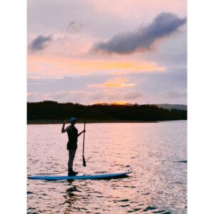 Ellie Toyota Instagram - 🐋
SUPハマりそう。
こんなに心地良いものだとは、、。
瞑想してるような感覚だった。
#sunsetsup