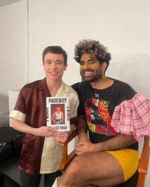 Elliot Page Instagram - Moments from the Pageboy release tour ✈️ 📚 📸 🚗