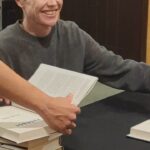 Elliot Page Instagram - Just wrapped the UK Pageboy tour. In London I had a conversation with @shon.faye at @southbankcentre. I assume you know by now that I'm a massive fan of Shon’s book The Transgender Issue, it was a true honour to discuss Pageboy with her. Thank you for everything, Shon! In Manchester I was joined by @russelltovey at @bridgewaterhall. Russell, you’re wonderful and I loved our time together. I’m filled with gratitude for the warm welcome in the UK, including seeing this Pageboy mural by @thefoxfisher in London. Up next, my last stop - Germany! 📸: @priyamollyx