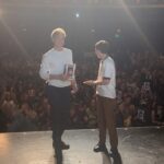 Elliot Page Instagram - Los Angeles, your energy at the Pageboy event was electric. @hooraymae, you were a stellar moderator and I loved our conversation. Appreciate every one of you for coming to support last night! Montalban Theater