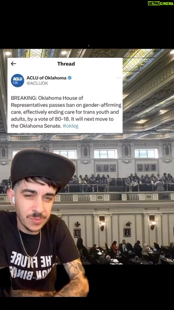 Elliot Page Instagram - Please take a minute to listen to my friend @ChaseStrangio update us on why the recent legislation in Oklahoma is particularly alarming in the midst of all these terrifying anti-trans bills passing in state legislatures across the US. Learn how to help our community in Oklahoma and put pressure on legislators EVERYWHERE to stop the assault on trans people — more state resources in my Story. If you can, donate to trans-led orgs and keep following Chase and @aclu_nationwide for more ways to stand up for our community in states across the US. sending love and support, Elliot From @ChaseStrangio of ACLU: The trans community, particularly trans youth, are facing unprecedented assaults on their rights and survival in state legislatures. Already in 2023, over 350 bills have been introduced targeting trans people. Many bills will pass that strip trans youth of medically necessary healthcare. Oklahoma is taking these dangerous measures a step further and attempting to ban care for adults as well. Right now two bills - HB2177 and SB129 - are moving in Oklahoma and would effectively ban gender affirming care for people of all ages. We must mobilize now. Follow and support organizations in Oklahoma: @freedomoklahoma @transloveok @diversitycenterok Help us raise the alarm and let Oklahoma lawmakers know we are paying attention.