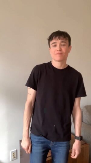 Elliot Page Instagram - A message from me.  🏳️‍⚧️ Watch and then go to ustranssurvey.org. @transequalitynow