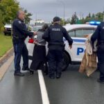 Elliot Page Instagram - Came to support Protect Eisner Cove Wetland and witnessed Darlene Gilbert of the Grassroots Grandmothers being arrested for protecting her rights and the land. Just like she did in our documentary “There’s Something in the Water”. @nsgov continues with back room deals at the expense of the environment and Indigenous rights. @protecteisnerwetland