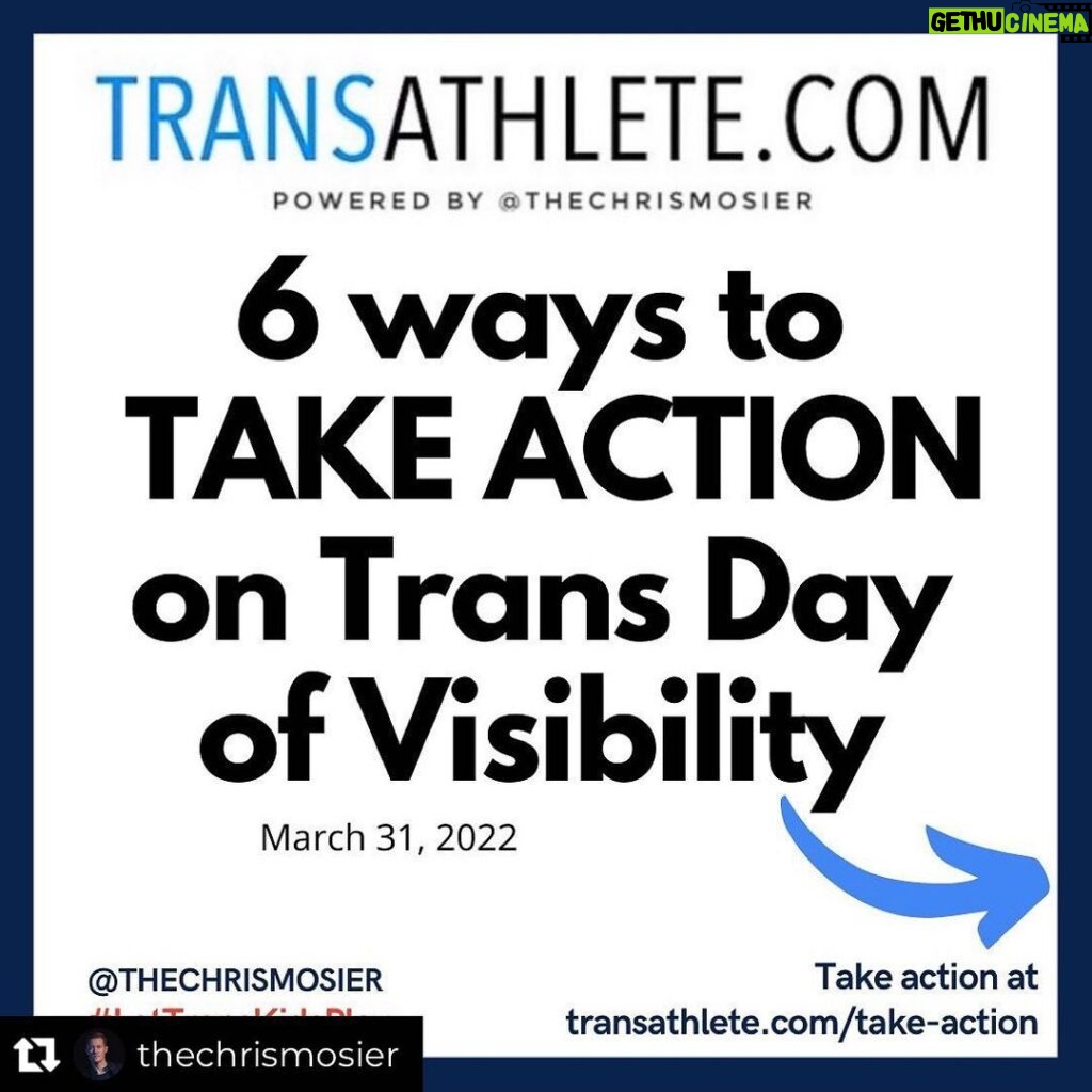 Elliot Page Instagram - Repost from @thechrismosier • Visibility alone is nothing. We need action. Here are 6 ways you can TAKE ACTION today on Trans Day of Visibility: IMPORTANT NOTES: 1. Anyone in any state can tell a governor to veto. Call national attention to the issue. 2. If you call, you will not speak directly to a governor (or even your lawmaker) - you’ll speak with an aide or leave a message. Say your name, where you’re from, the bill number & your position, & how you want them to vote. 3. Most governors do not use a public email address, opting instead for web forms. Similar to calling, be brief but add personal notes & use the same info as you would for calling. 4. If writing, you don’t need to do it every day - but you should do it TODAY. 🚨ALABAMA: Tell Governor Kay Ivey to VETO HB266 & SB184, the felony health care bans. 🚨KANSAS: Tell Governor Laura Kelly to VETO SB484, an anti-trans sports ban. 🚨KENTUCKY: Tell Governor Andy Beshear to VETO SB83, an anti-trans sports ban. 🚨MISSOURI: Tell lawmakers to vote NO on SB781 (athlete ban) & SB843 (healthcare ban). 🚨SOUTH CAROLINA: Tell lawmakers to vote NO on S531 & H4608. 🚨EVERYONE: 1. Share these action items 2. Visit transathlete.com/take-action to see the anti-trans sports & medical bills in your state & action items. 3. Donate to trans-led organizations like @transtexas @tko_alabama @intransitive.ar (link in my bio) Please celebrate #tdov by taking action today. #transweek #transdayofvisibility #twova #transathlete #letkidsplay #protecttranskids