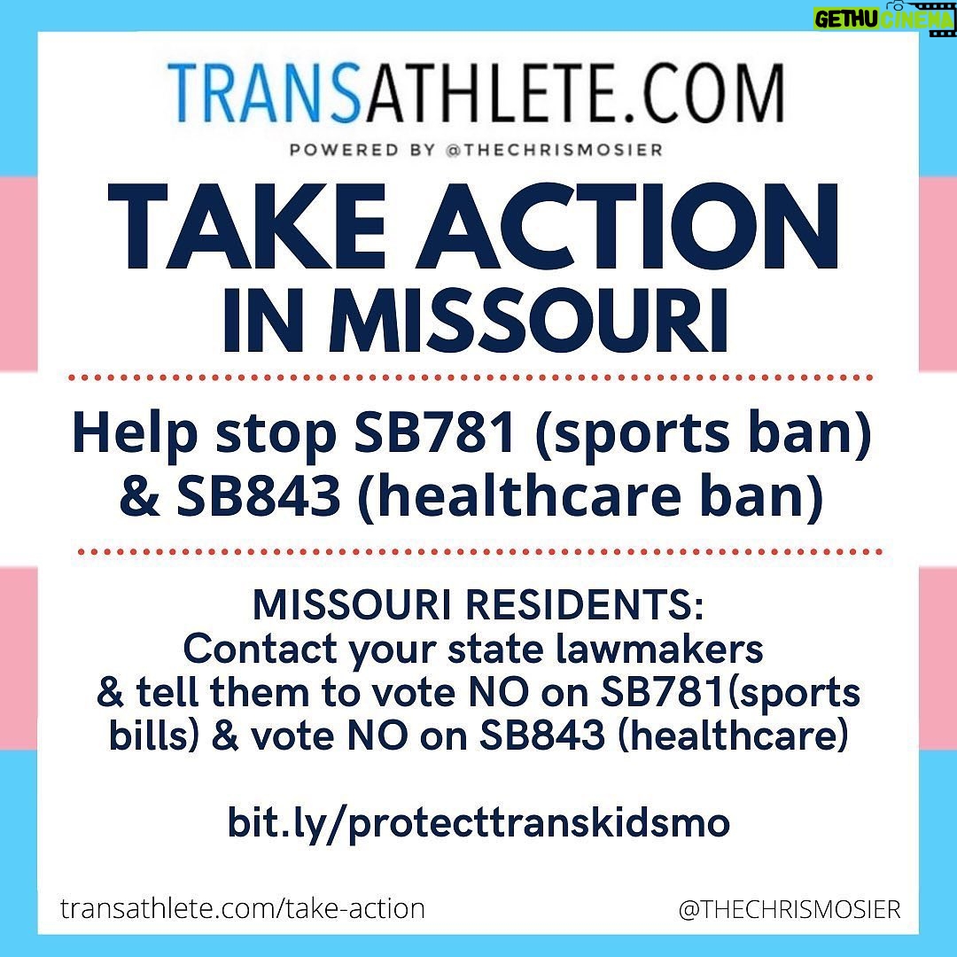 Elliot Page Instagram - Repost from @thechrismosier • Visibility alone is nothing. We need action. Here are 6 ways you can TAKE ACTION today on Trans Day of Visibility: IMPORTANT NOTES: 1. Anyone in any state can tell a governor to veto. Call national attention to the issue. 2. If you call, you will not speak directly to a governor (or even your lawmaker) - you’ll speak with an aide or leave a message. Say your name, where you’re from, the bill number & your position, & how you want them to vote. 3. Most governors do not use a public email address, opting instead for web forms. Similar to calling, be brief but add personal notes & use the same info as you would for calling. 4. If writing, you don’t need to do it every day - but you should do it TODAY. 🚨ALABAMA: Tell Governor Kay Ivey to VETO HB266 & SB184, the felony health care bans. 🚨KANSAS: Tell Governor Laura Kelly to VETO SB484, an anti-trans sports ban. 🚨KENTUCKY: Tell Governor Andy Beshear to VETO SB83, an anti-trans sports ban. 🚨MISSOURI: Tell lawmakers to vote NO on SB781 (athlete ban) & SB843 (healthcare ban). 🚨SOUTH CAROLINA: Tell lawmakers to vote NO on S531 & H4608. 🚨EVERYONE: 1. Share these action items 2. Visit transathlete.com/take-action to see the anti-trans sports & medical bills in your state & action items. 3. Donate to trans-led organizations like @transtexas @tko_alabama @intransitive.ar (link in my bio) Please celebrate #tdov by taking action today. #transweek #transdayofvisibility #twova #transathlete #letkidsplay #protecttranskids