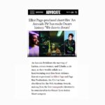 Elliot Page Instagram - Ary Zara makes history as the first trans director who has made it to the Oscars® shortlist in the Best Live Action Short Film category for AN AVOCADO PIT! Watch now at @an.avocado.pit’s link in bio. 80+ selections, 20+ awards/mentions.  Director: @_aryzara_ Production: @andreia_nu, @frederico.sc, @takeiteasyfilm Executive Producer: @pageboy_productions (Elliot Page, @mattjordansmith, @tuckydows) Distribution: @travellingdistribution Publicity: @londonflairpr Cast: @gayademedeiros @ivocanelas  For Your Consideration (Best Live Action Short Film). #ForYourConsideration #AnAvocadoPitShortFilm
