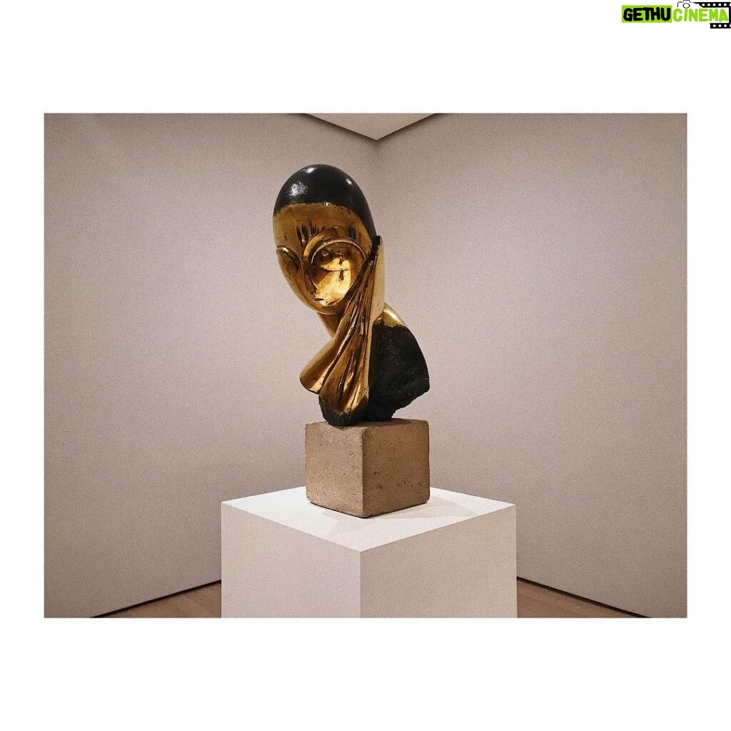 Ellise Chappell Instagram - Night 🌙 Adored this Constantin Brancusi sculpture @themuseumofmodernart 🙏