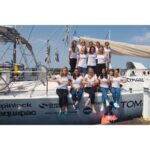 Ellise Chappell Instagram - Feeling emotional over here. Exactly this time last year I was jumping on a boat with @exxpedition_ and sixteen other incredible women. We were about to sail from Vancouver - Broken Isles - Seattle, to beach clean, and test and sample the ocean water for plastic pollution and toxins. The experience was inspiring, eye-opening, and one that I will treasure and remember forever. It’s been so amazing to see how much traction the issue of plastic pollution has gained over the last year. However, there’s still so far to go, and being reminded that this voyage was a whole year ago feels like, for me, a kick up the butt to keep pushing and working for change - the time to protect our planet is NOW! Check out my saved stories to see what we got up to on the trip 🌊⛵️