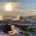 Ellise Chappell Instagram - HAPPY EARTH DAY 🌎🌍🌏♥️ I love travelling to places like the above (this is by the Geysir in Iceland) that remind me of how small/insignificant I am and how EPIC the world is, but we can also choose to be reminded of that everyday in the smallest things - our planet provides us with so much beauty and so many miracles that allow us to BE. On this Earth Day, let’s take it as an opportunity to connect, and feel humbled and amazed by everything the world offers us, whether that be a breeze, the grass, a rain cloud. And let’s RESPECT and PROTECT it!! Let’s COLLABORATE with it. Even if we take the smallest actions towards protecting our planet, they all add up: finding an organisation to support, buying less plastic, growing your own herbs etc. What do you do to show the Earth you love her? ♥️🌍🌏🌎 #earthday #happyearthday #everydayisearthday