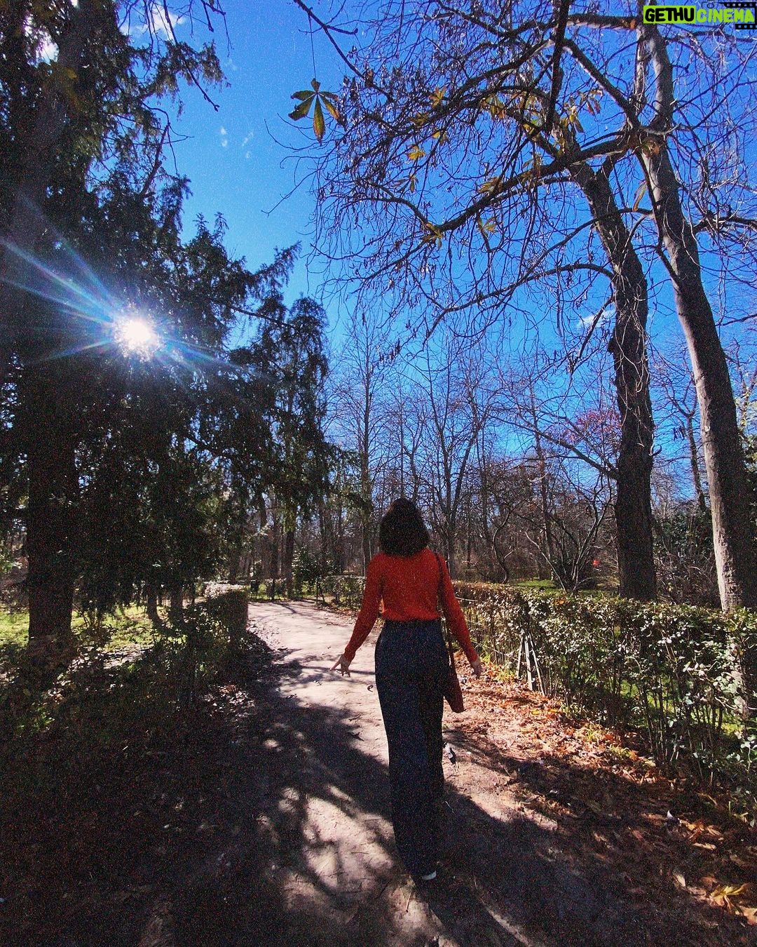 Eloísa Maturén Instagram - Rendirse. Dejarse atravesar. Soltar la rienda y permitir que cada mínimo paso guíe el camino entre las tinieblas, en sintonía con el faro que hay dentro. Sostenerme, aunque solo quiera huir lejos de mí. Imitar al invierno, permanecer quieto, reposando en el silencio. Antes me costaba llorar, me convencía de que la única opción era ser fuerte, demostrar afuera y adentro que nada podía derribarme. Hoy entiendo que al otro lado del dolor está el corazón del aprendizaje. El poder de la vulnerabilidad. Sentir el amor que late en el pecho, aunque haya dejado un crater. Es necesario permitir que la ausencia duela hasta dejarte sin aire. Atravesar el fuego. Ouch. Agradecer las despedidas tanto como las llegadas, con el corazón en la mano. La incertidumbre, la belleza de que cualquier instante puede ser el inicio de una experiencia inolvidable. Madrid, Spain