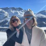 Elsa Hosk Instagram - @moncler in Saint Moritz🤍 Congrats on the incredible collection fam❄️⛷️🤍 #MonclerGrenoble