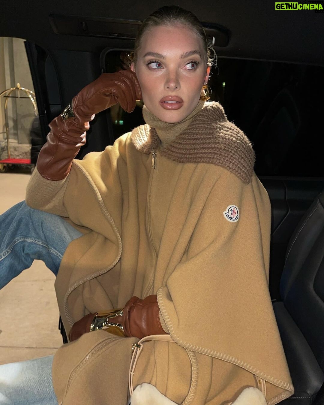 Elsa Hosk Instagram - @moncler in Saint Moritz🤍 Congrats on the incredible collection fam❄️⛷️🤍 #MonclerGrenoble