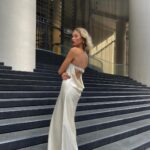 Elsa Hosk Instagram - The Ultimate silk gown🫶❤️ from the @helsastudio “Holidays in New York” collection droppin November 30th