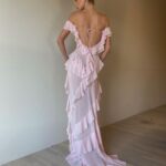 Elsa Hosk Instagram - Helsa Atelier restocked when I was on the plane and I didn't get to post about it in time for almost all of it to sell out again. Wanted to thank you so so much for your support of @helsastudio since day 1. I have tears in my eyes because I spend day and night thinking about the brand. how to make clothes you'll love and how to constantly improve. To know you're out there loving it makes my world because I get to do what I love so thank you!!! Thank you thank you thank you💕 ps. We made the Thea gown in the lightest blush, lavender and ivory, handmade in Los Angeles in the most beautiful delicate chiffon. go get them before they’re gone! ✨✨