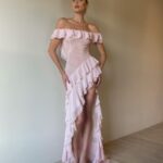 Elsa Hosk Instagram - Helsa Atelier restocked when I was on the plane and I didn't get to post about it in time for almost all of it to sell out again. Wanted to thank you so so much for your support of @helsastudio since day 1. I have tears in my eyes because I spend day and night thinking about the brand. how to make clothes you'll love and how to constantly improve. To know you're out there loving it makes my world because I get to do what I love so thank you!!! Thank you thank you thank you💕 ps. We made the Thea gown in the lightest blush, lavender and ivory, handmade in Los Angeles in the most beautiful delicate chiffon. go get them before they’re gone! ✨✨