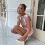 Elsa Hosk Instagram - Dream dress 🎀 dropping November 30th @helsastudio 💕
