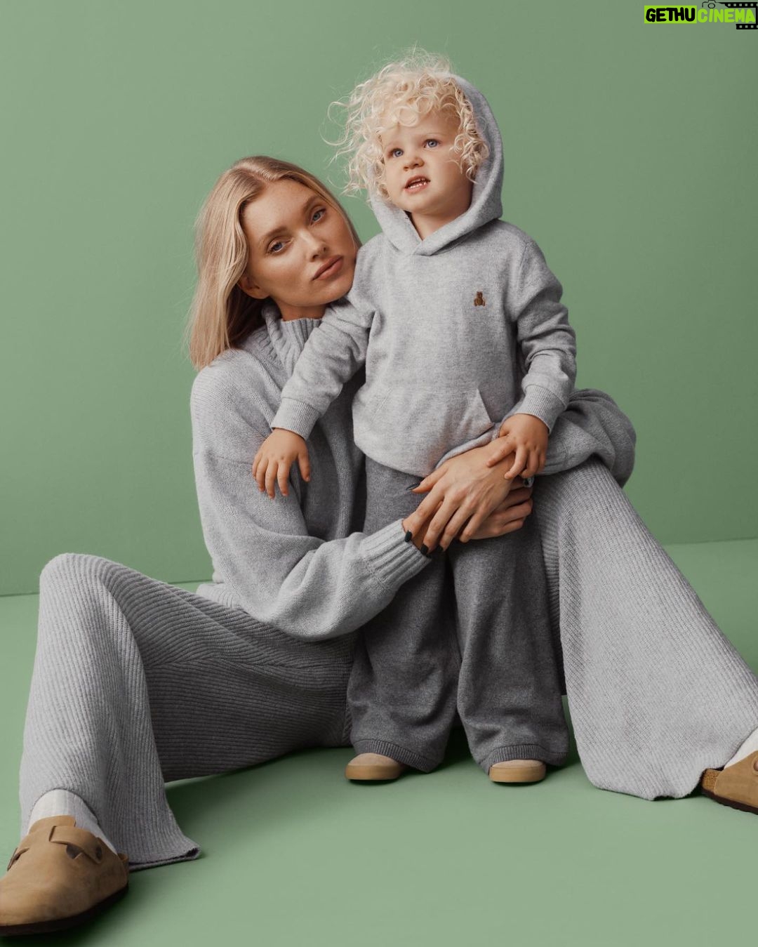 Elsa Hosk Instagram - Tuuli and I for @GAP ❤️❤️❤️❤️❤️❤️❤️❤️❤️ Had the best time shooting the gap holiday campaign with my number one girl!!