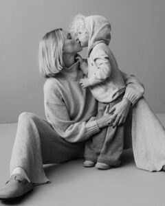 Elsa Hosk Instagram - Tuuli and I for @GAP ❤️❤️❤️❤️❤️❤️❤️❤️❤️ Had the best time shooting the gap holiday campaign with my number one girl!!