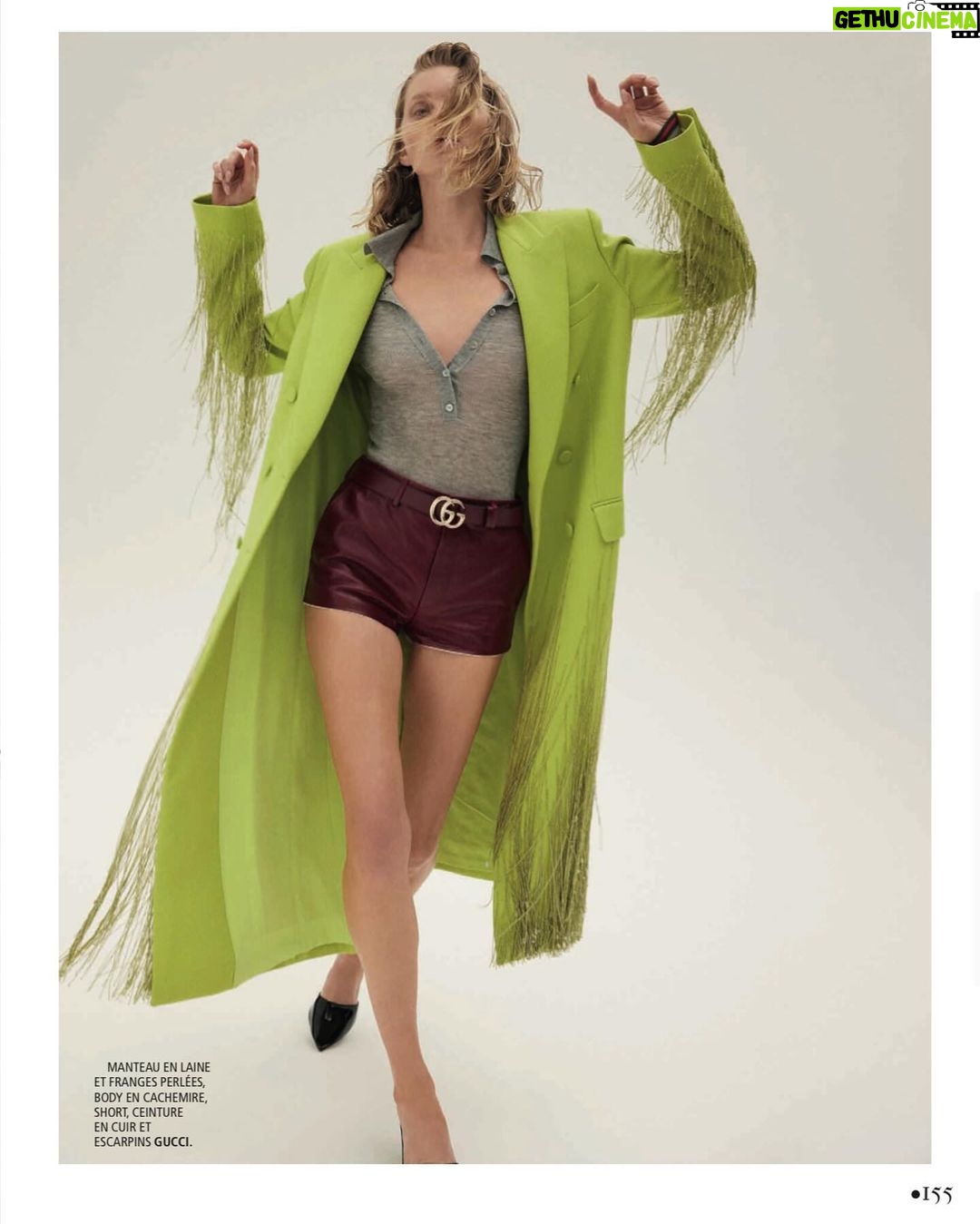 Elsa Hosk Instagram - A lovely day shooting 5 covers for @madamefigarofr 🤍 Pick it up and read the interview☺️ @david_roemer @isa.girard.1 @deannahaganmua @gavinharwinhair